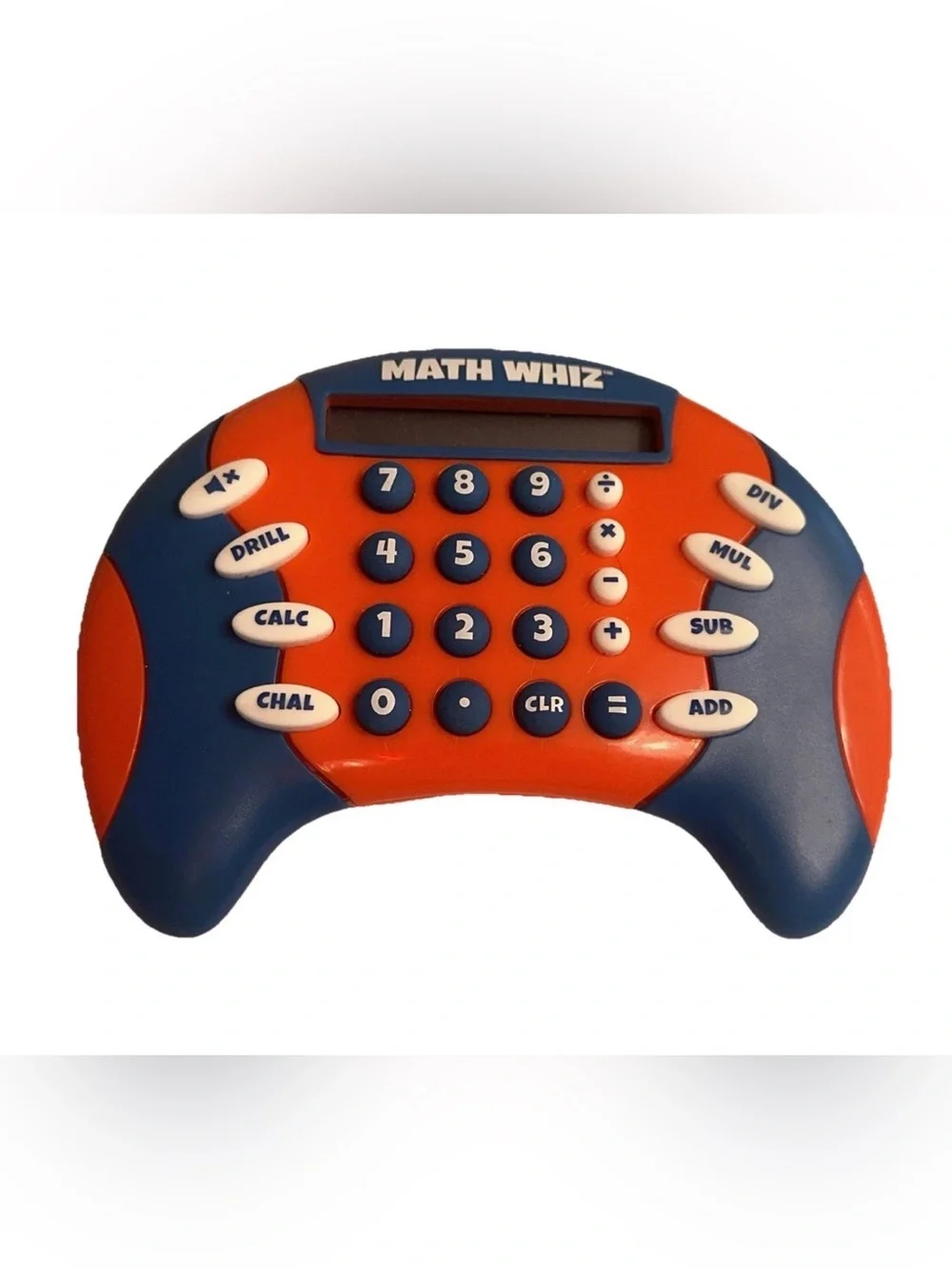 Math Whiz Electronic Handheld Game Educational Learning Toy TESTED Works